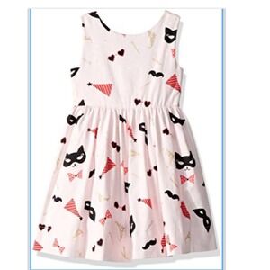 Kate Spade Baby Party Pattern Pink Dress 6 Months